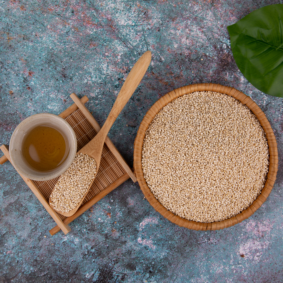 Hạt Quinoa Trắng (Diêm mạch) Hữu Cơ Trading Perfect Partner Túi 500g - Nhập Khẩu Từ Peru