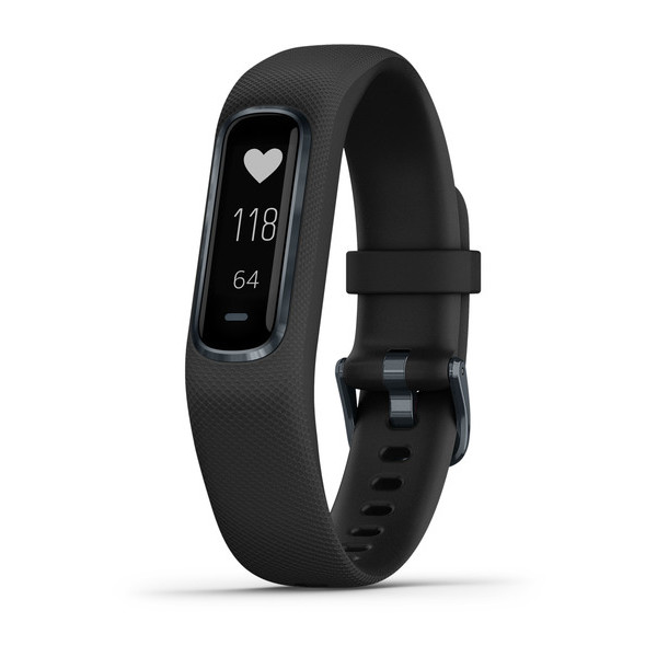 Vòng Đeo Tay Thông Minh Theo Dõi Sức Khỏe Theo Dõi Vận Động Garmin Vivosmart 4 - Hàng Chính Hãng - Small/Medium - Black/Slate - 010-01995-80