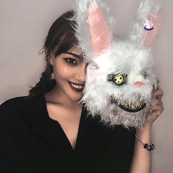 Mặt Nạ Hoá Trang Halloween Thỏ Bunny Sát Nhân Kinh Dị - Đồ Chơi Halloween Mùa Lễ Hội - Smarthome Toys