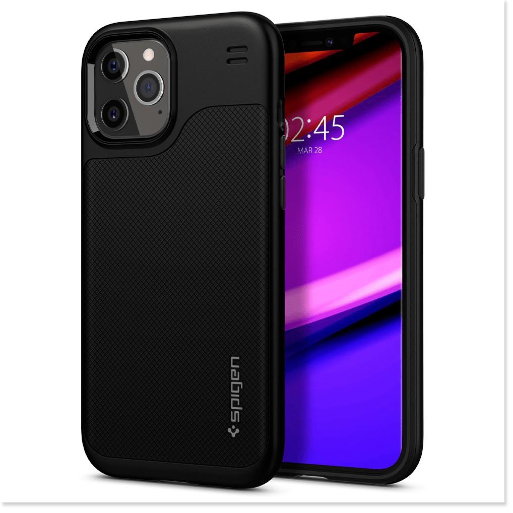 Ốp Spigen danh cho iPhone 12 Pro Max/ 12 Pro/ 12 Hybrid NX + Frame - hàng chính hãng