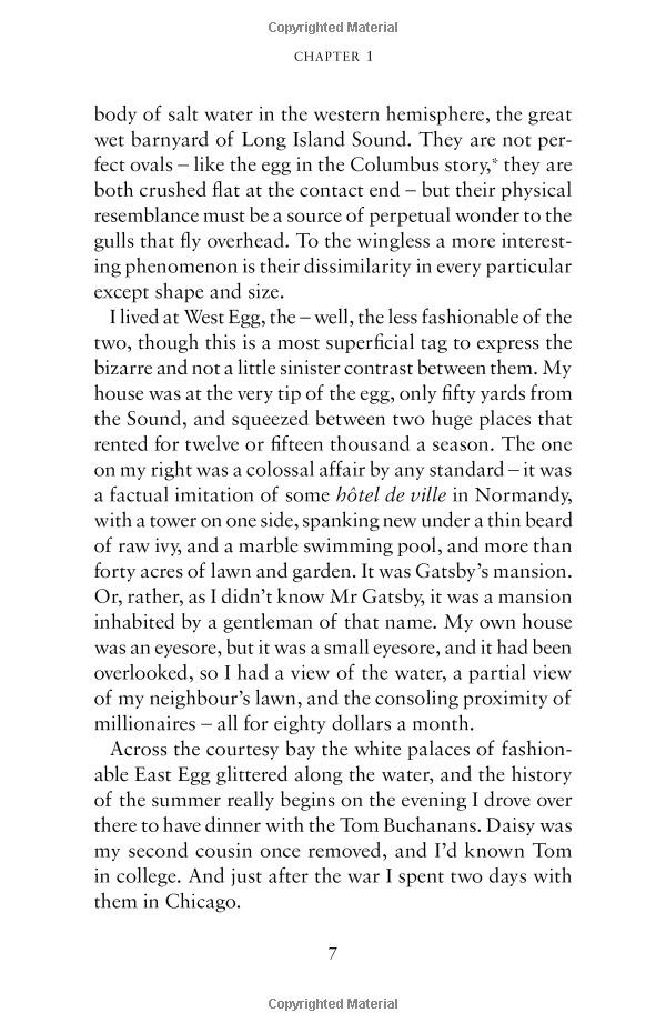 The Great Gatsby (Alma Classics Evergreens)