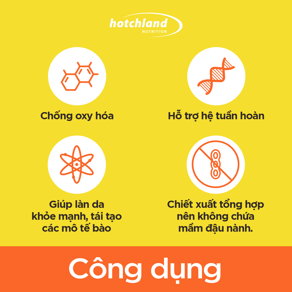 Viên uống bổ sung vitamin E giúp da, tóc đẹp Optimum Vitamin E chính hãng -HL3692