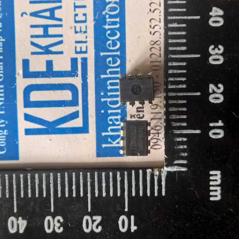 10 con TDA2822 TDA2822M DIP-8 3-6v IC khuếch đại âm thanh (giá 10 con) kde1458