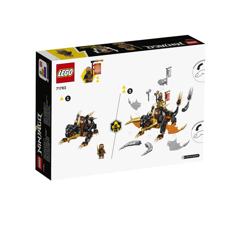 Đồ Chơi Lắp Ráp LEGO Ninjago Rồng Thần Tiến Hóa Của Cole 71782 (285 chi tiết)