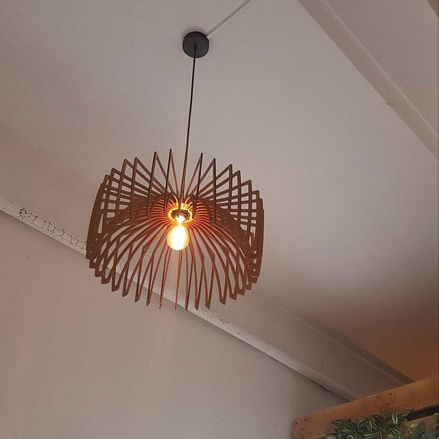 Đèn Gỗ DIY 015