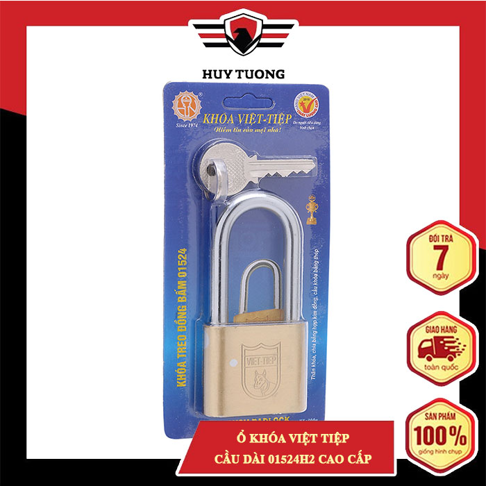 Ổ Khoá Việt Tiệp Cầu Dài 01524H2 cao cấp