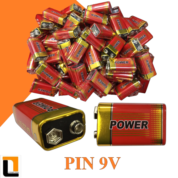 Pin 9V POWER dùng cho bộ test mạng, mic hát...cực bền,giá rẻ - Home Computer