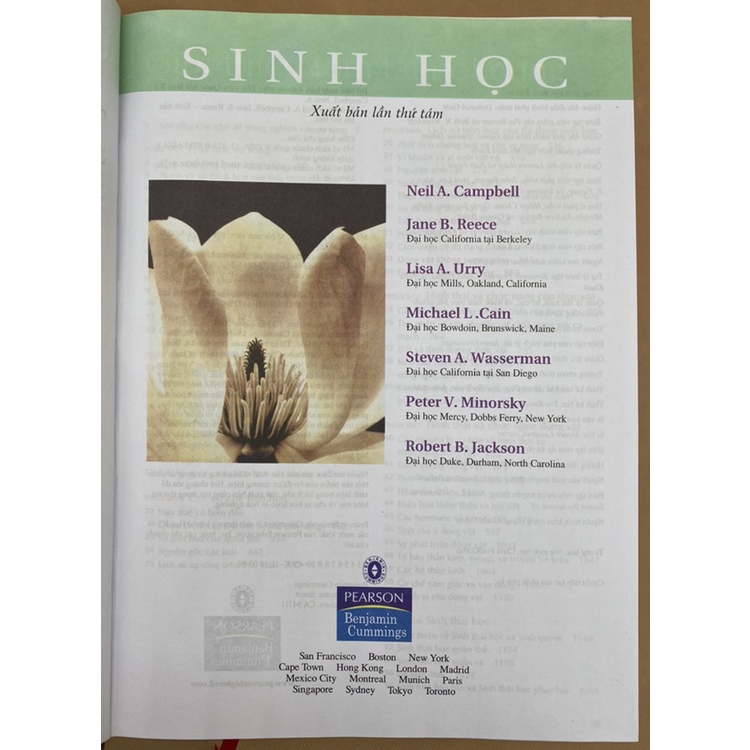 Sách - Sinh Học Cam pbell