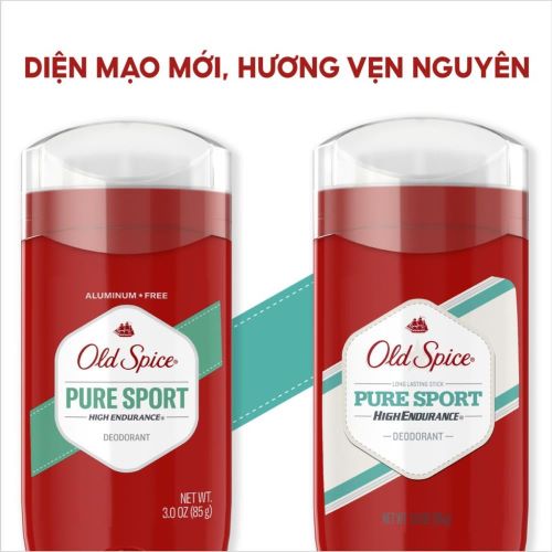 Sáp khử mùi Old Spice Pure Sport Highendurance 85g - New