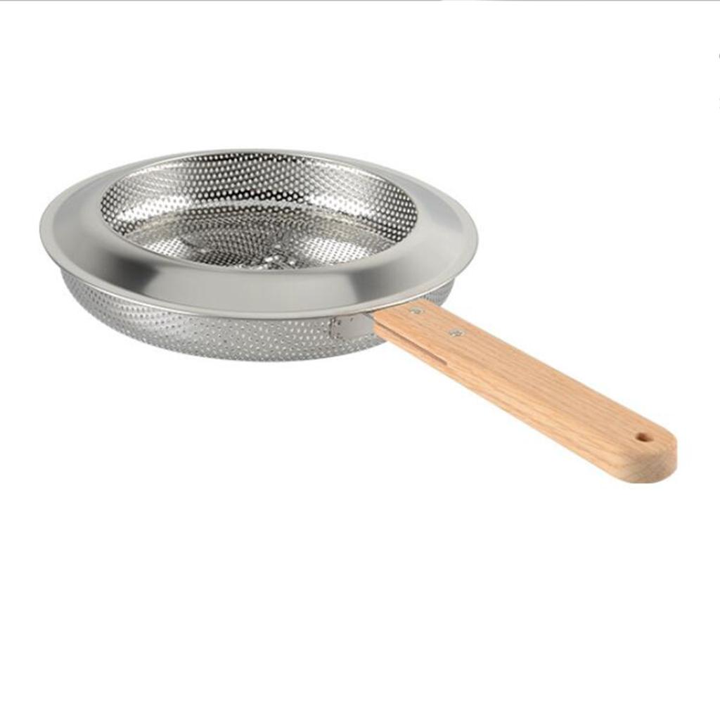 Roaster Coffee Bean Stainless Steel With Wooden le