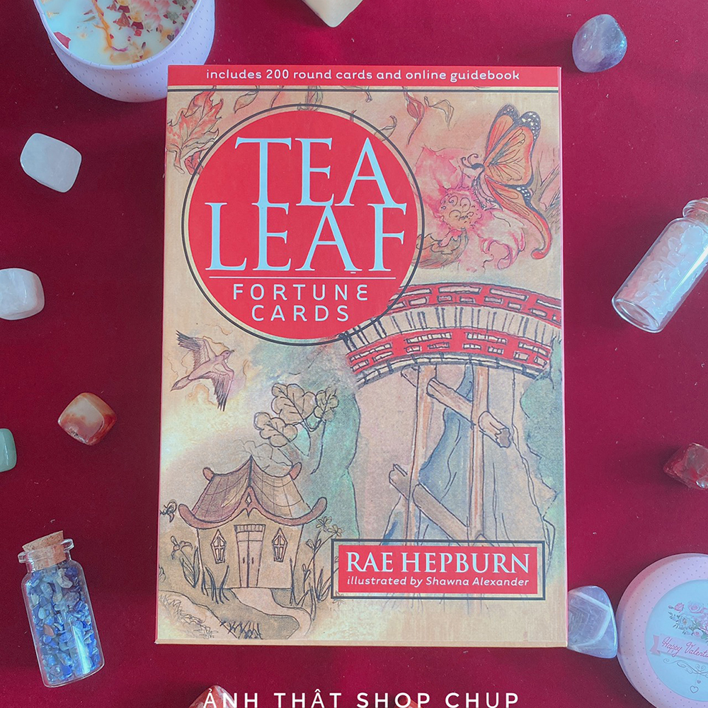 [Size Gốc] Bài Trà Tea Leaf Hand 200 Lá Hộp Cứng Cao Cấp Giấy Dày Cán Màng Tặng Túi Bài Trà Và Link Hướng Dẫn Tiếng Việt Đá Thanh Tẩy