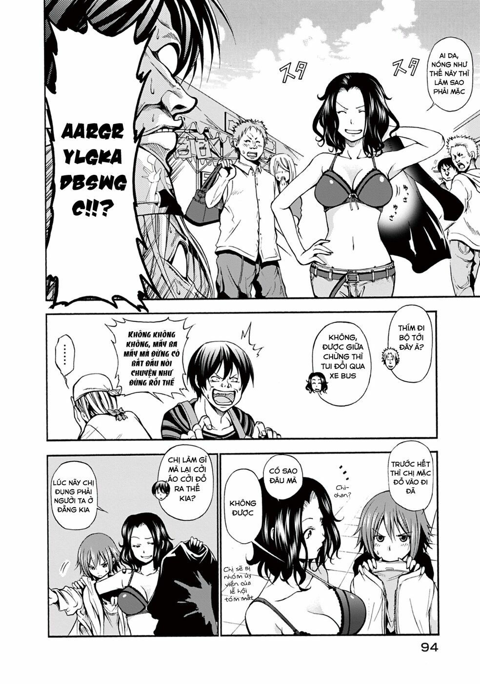 cô gái thích lặn - grand blue chapter 7 5