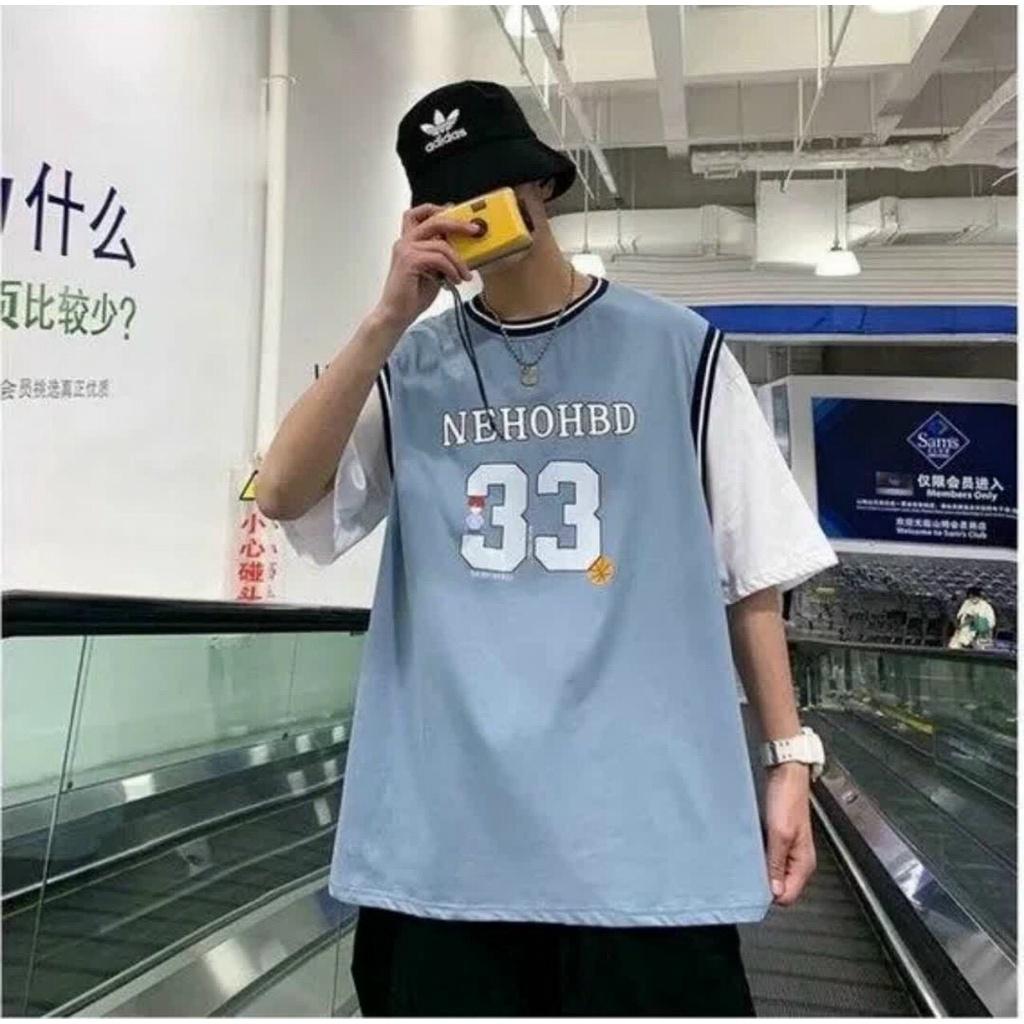 Áo thun Unisex nam nữ freesize phối số