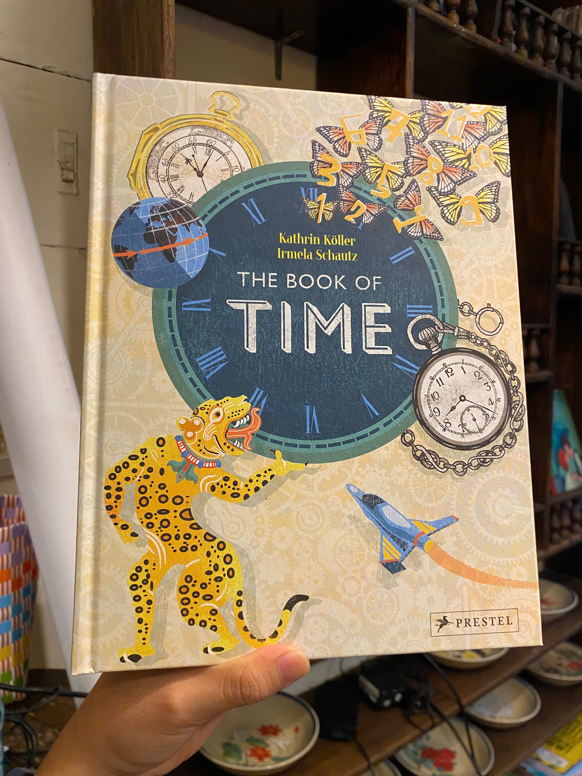 Sách - The Book of Time by Kathrin Koller | Children's Infographic Book - Nature and Science Book