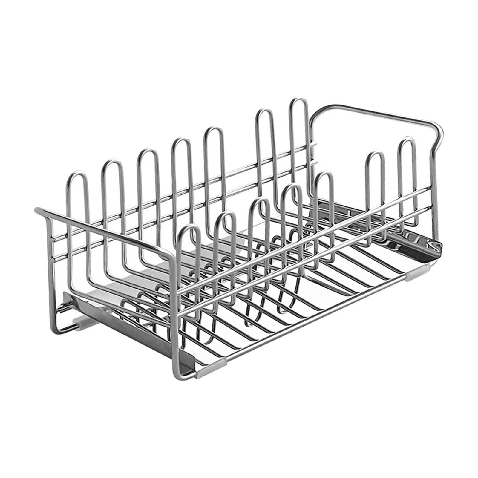 Sink Caddy Drain Holder Kitchen Organizer Soap Caddy Dish Rack Countertop