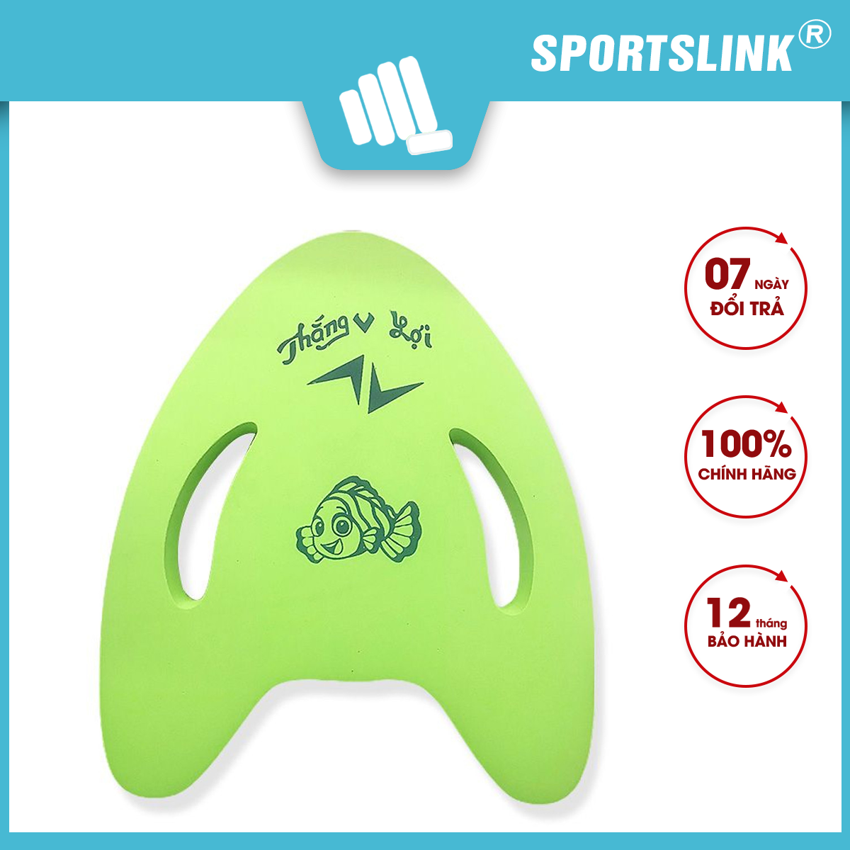 Phao tim tập bơi có rãnh chất lượng cao Sportslink