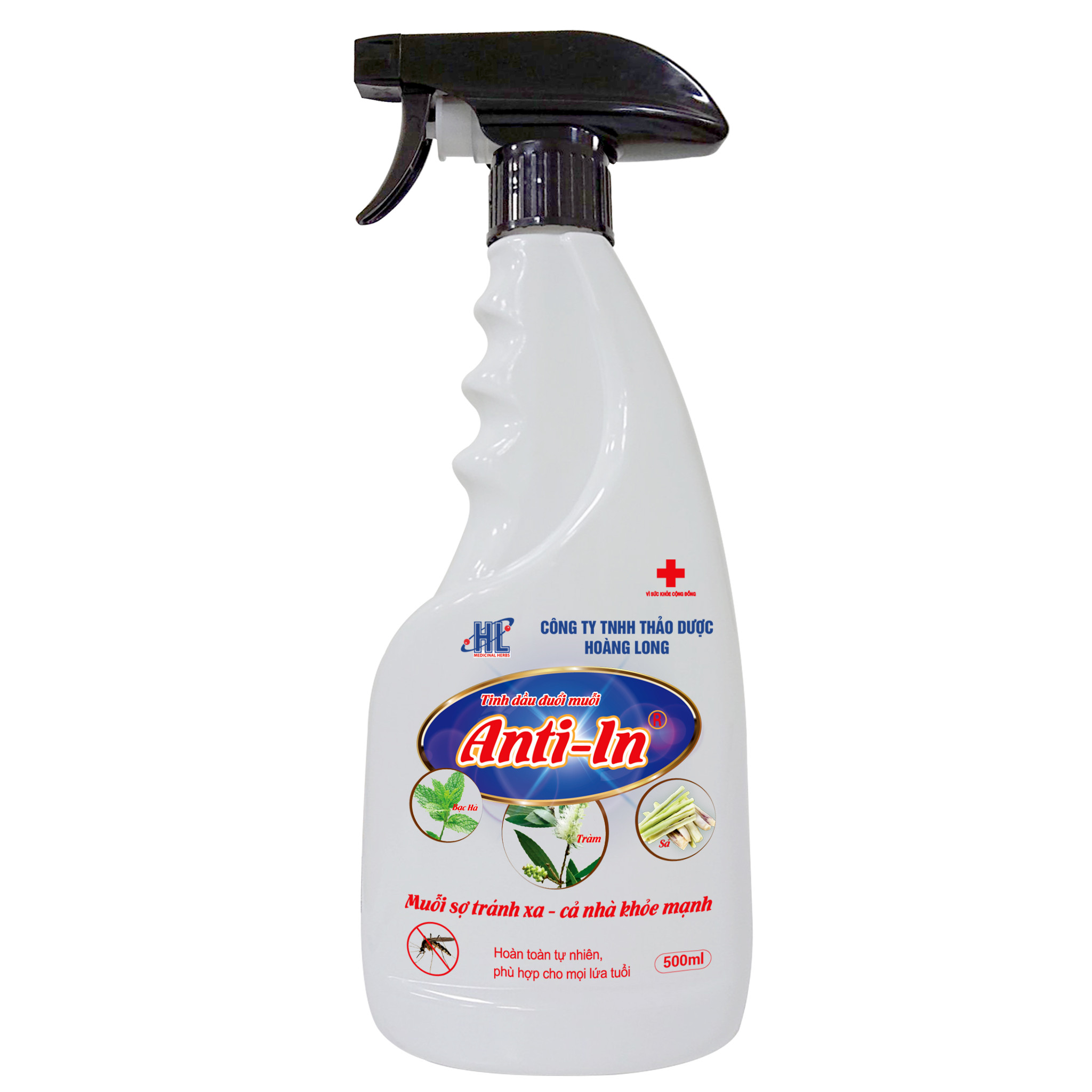 Tinh dầu đuổi muỗi Anti-In 500ml