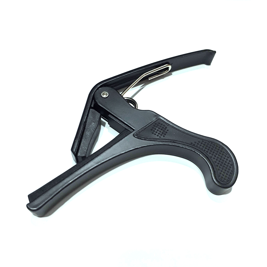 Kẹp capo guitar CP1 dùng cho đàn guitar acoustic và có thể cho classic ở các ngăn đầu tặng kèm pick gải đàn