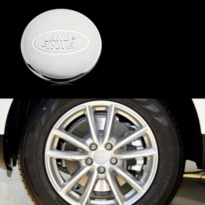 Logo chụp mâm, ốp lazang bánh xe ô tô Land Rover 62mm