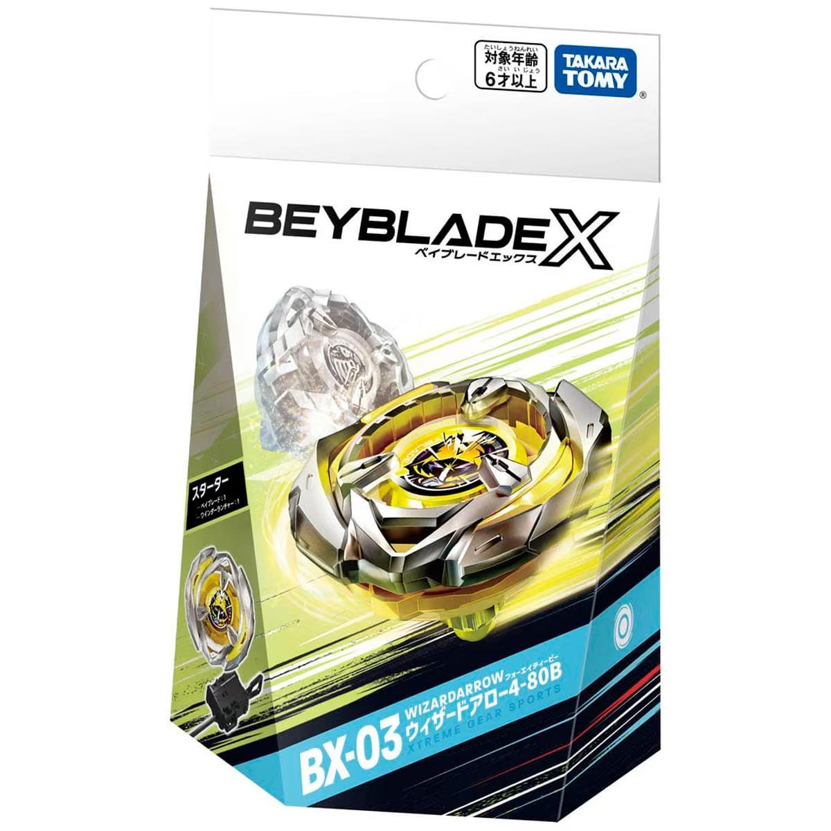 Con Quay BX-03 Starter Wizard Arrow 4-80B - Beyblade X 910473