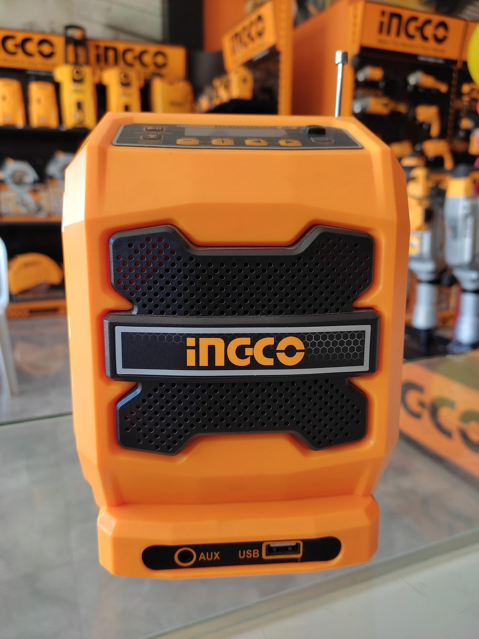 RADIO CÔNG TRƯỜNG DÙNG PIN 20V INGCO CJRLI2001 - HÀNG CHÍNH HÃNG