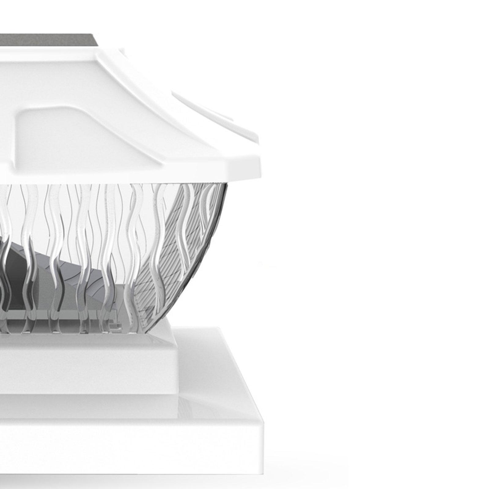 Solar Post Lights Outdoor LED Solar Powered Lights for Backyard Garden Decor