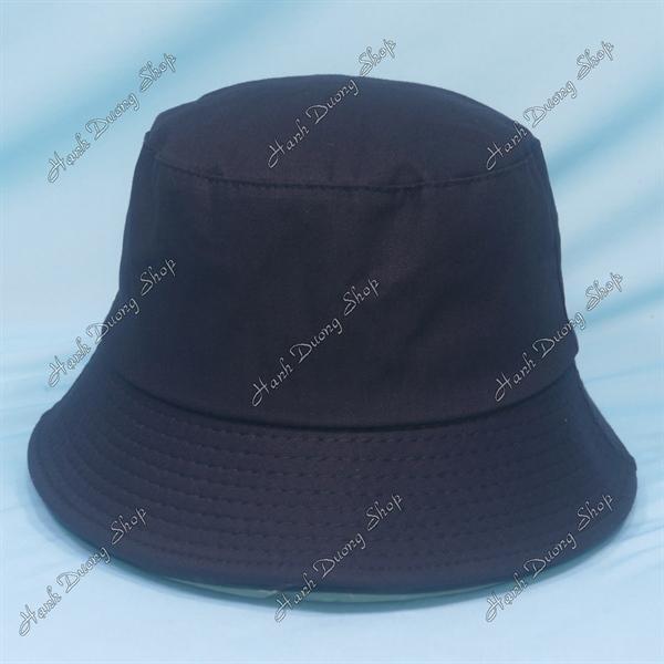 Nón bucket mũ tai bèo Parental Advisor vòng đầu 57-58cm, vành rộng 6cm - Đen