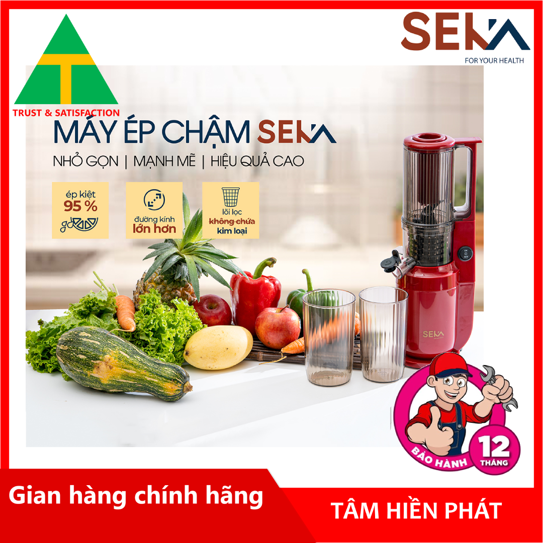 Máy ép chậm SEKA SK535S - Máy ép trái cây, hoa quả công nghệ Nhật ...