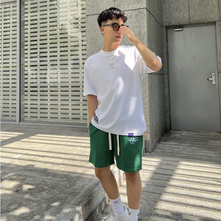 Quần đùi short trơn C-star nỉ da cá nam nữ thể thao
