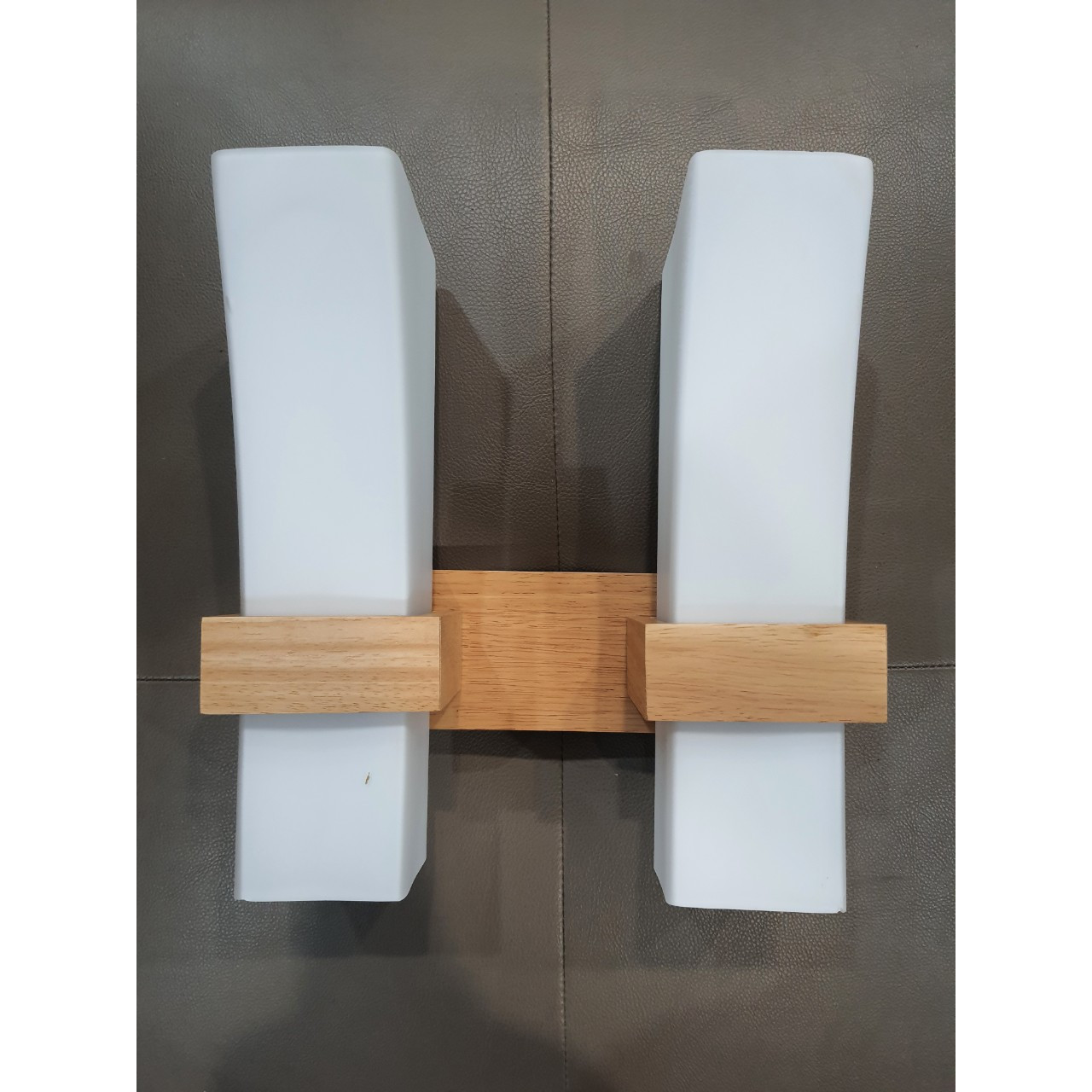 Đèn tường gỗ đôi cao cấp 8875/2