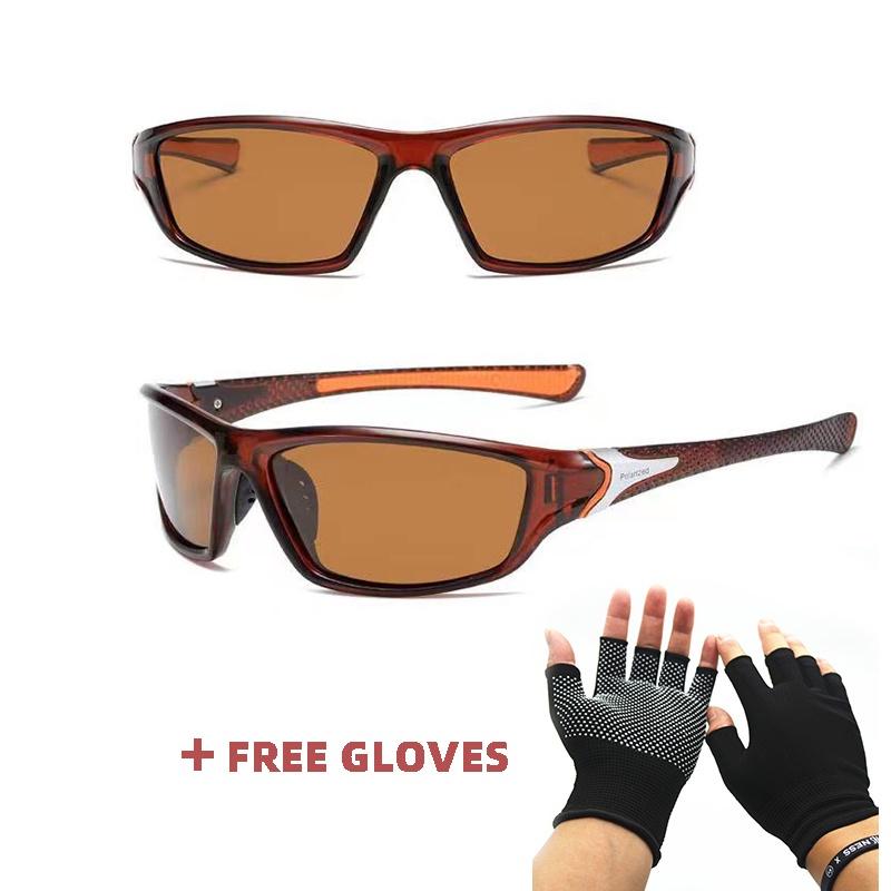 Bộ Găng Tay Chống Trượt Bảo Vệ Mắt Cho Nam Khi Đạp Xe Leo Núi