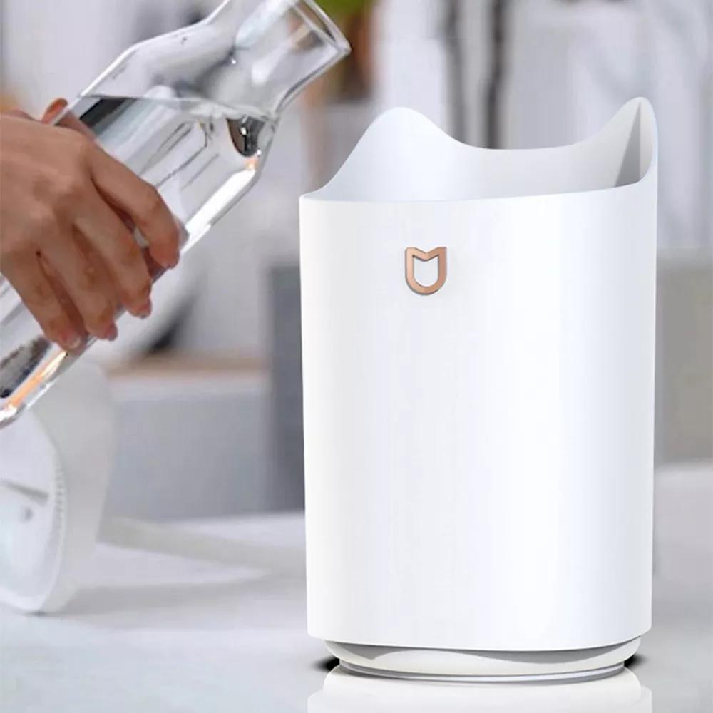 3L Máy Tạo Độ Ẩm Không Khí Tinh Dầu Hương Thơm Khuếch Tán Đôi Vòi Phun USB Với Coloful Đèn LED Sương Mù Nặng Siêu Âm Ẩm Nhà