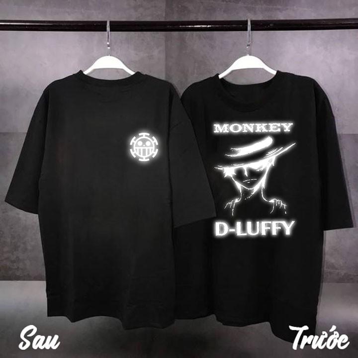 ÁO THUN PHẢN QUANG TAY LỠ LUFFY 2 NAM NỮ