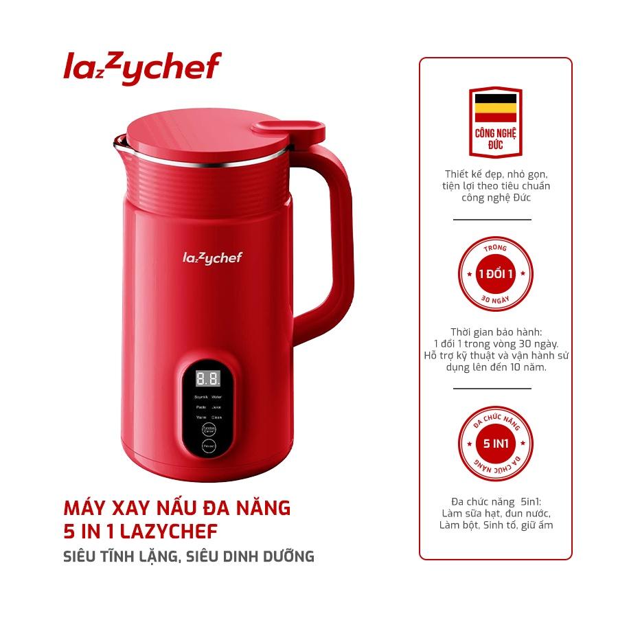 Máy Xay Ăn Dặm Cho Bé LazyChef 800ml- Làm Cháo Bí Đỏ, Chưng Yến, Làm Sữa Hạt Công Nghệ Đức