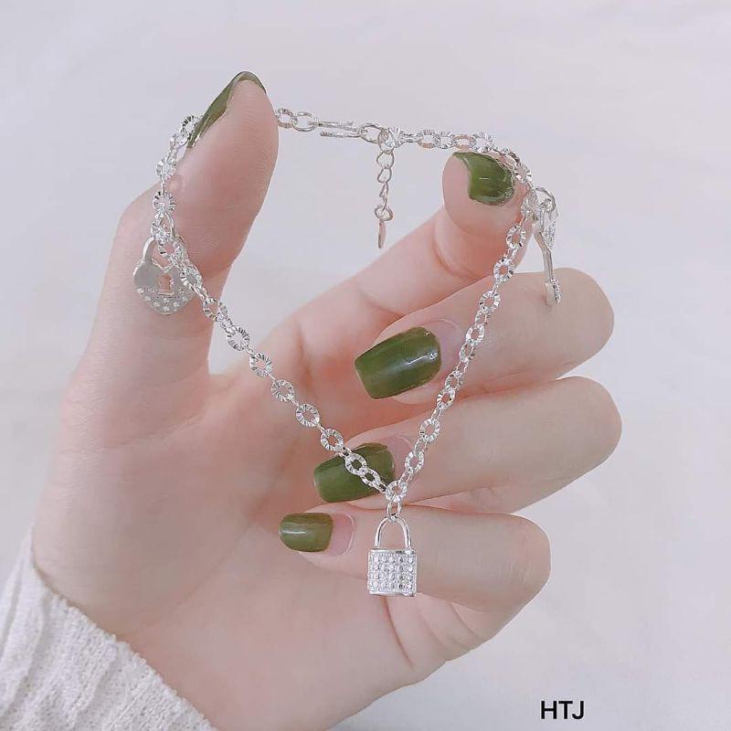 LẮC TAY BẠC TREO CHARM