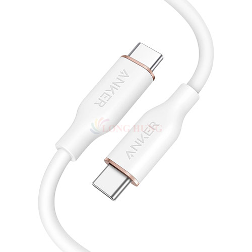 Cáp USB Type-C to USB Type-C Anker PowerLine III Flow 0.9m A8552/1.8m A8553 - Hàng chính hãng