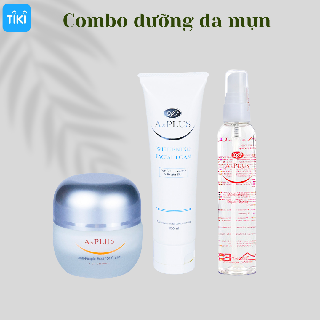 Bộ Chăm Sóc Dưỡng Da Mụn A&Plus - Pimple Skin