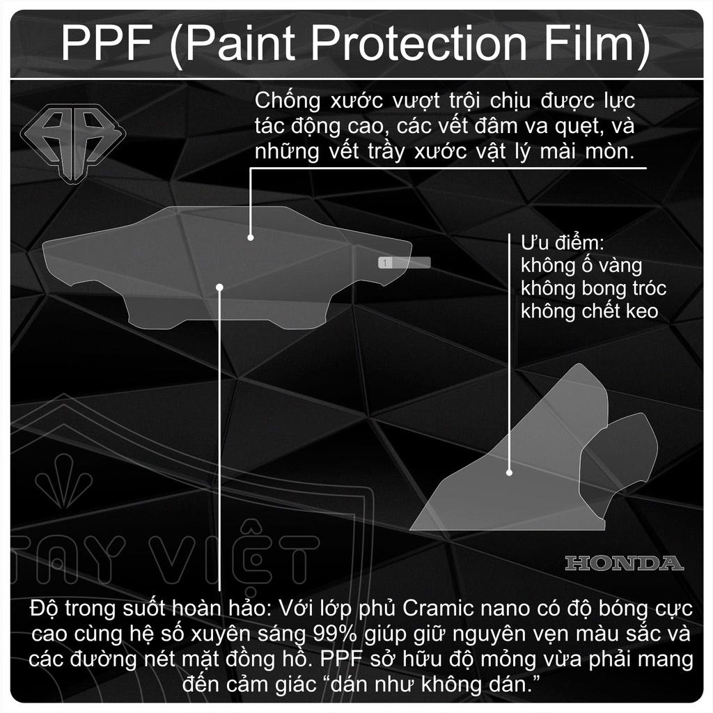 Miếng dán PPF bảo vệ mặt đồng hồ dành cho xe AB 2020 2021