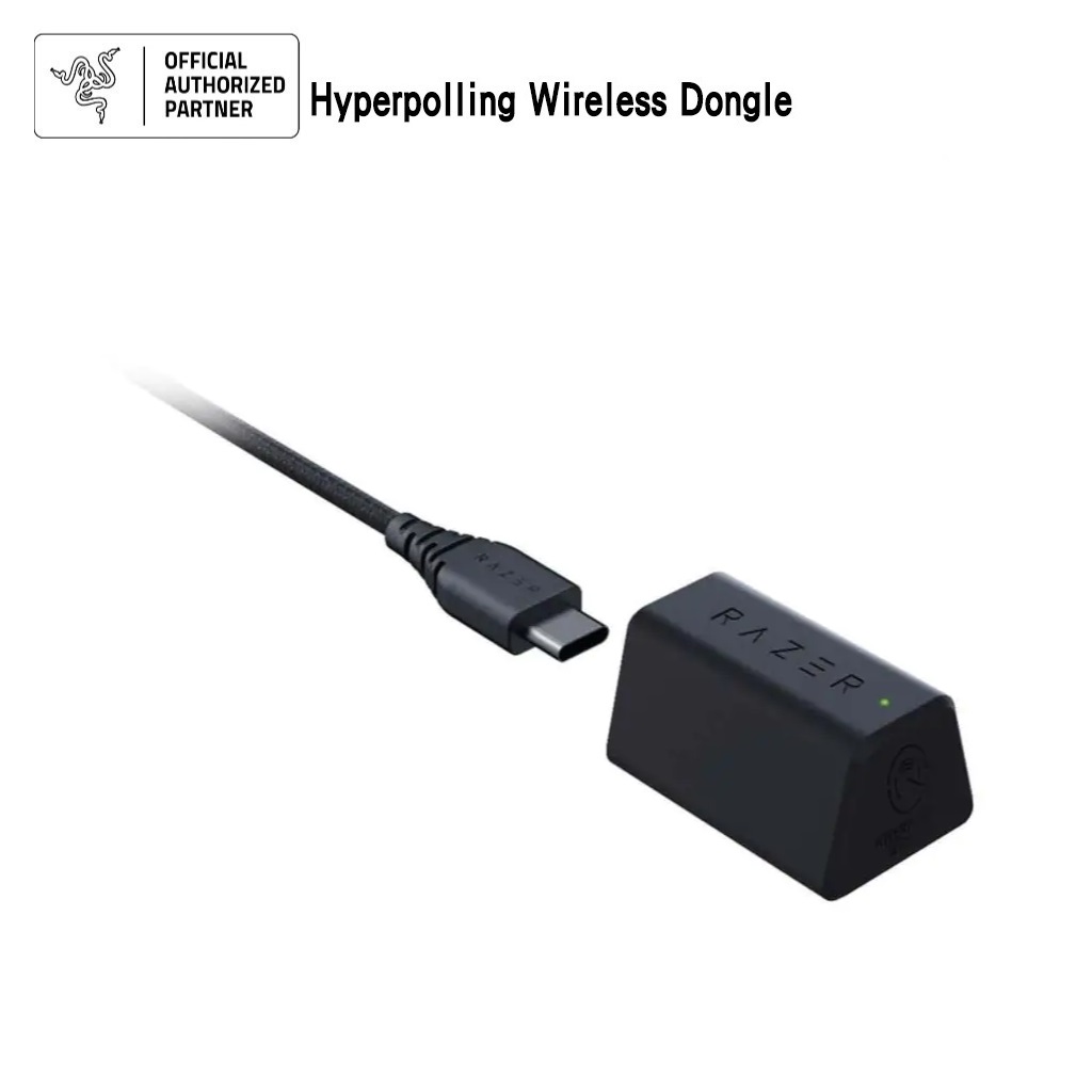 Razer HyperPolling Wireless Dongle (Dongle tối đa 8K Hz cho chuột Razer) - Hàng chính hãng
