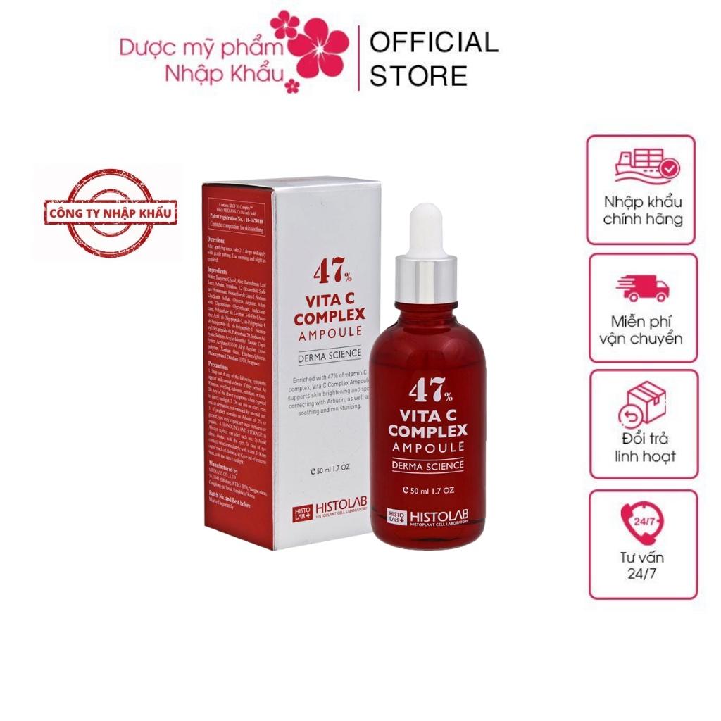 Tinh Chất Serum Histolab Vita C Complex Ampoule 47% Làm Trắng Sáng Da Tăng Sản Sinh Collagen