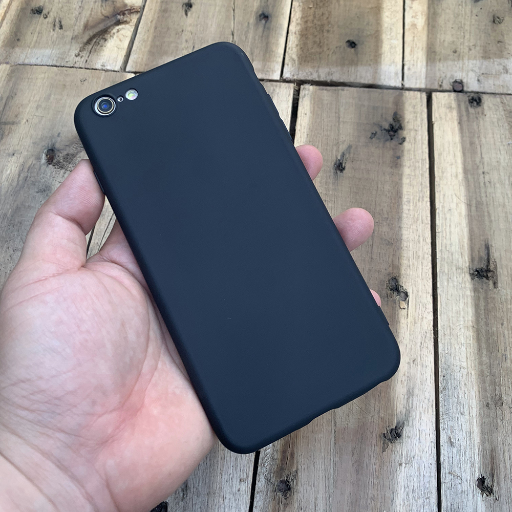 Ốp lưng dẻo mỏng dành cho iPhone 6 / iPhone 6s - Màu đen