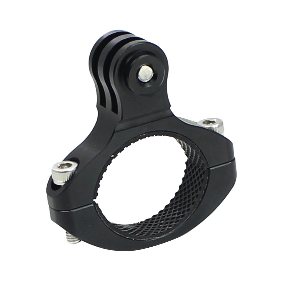 Nhôm Xe Đạp Xe Máy Tay Cầm Kẹp O Loại Thanh Cuộn Gắn Giá Đỡ Xe Đạp Seatpost Kẹp Cho GoPro 10 9 8 7 6 Yi Camera Thể Thao