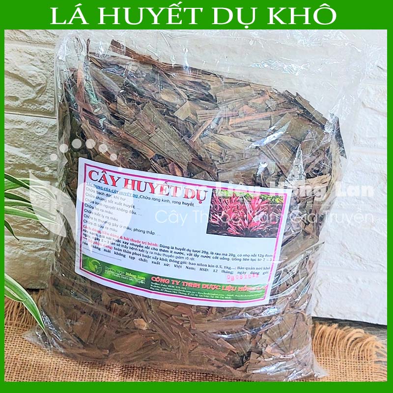 Cây huyết dụ khô sạch đóng gói 1kg