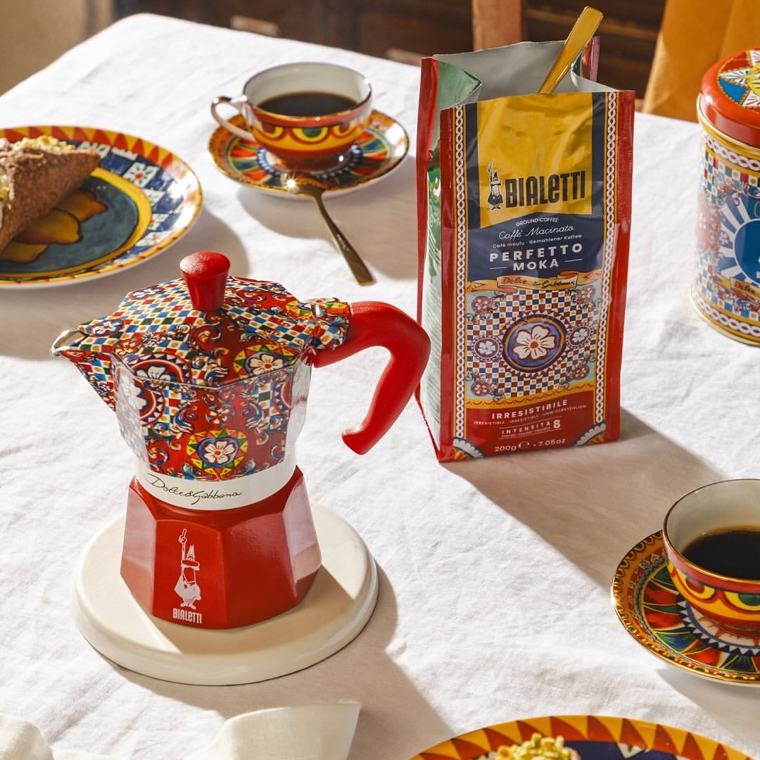 BIALETTI DOLCE&amp;GABBANA MOKA EXPRESS 6 CUP