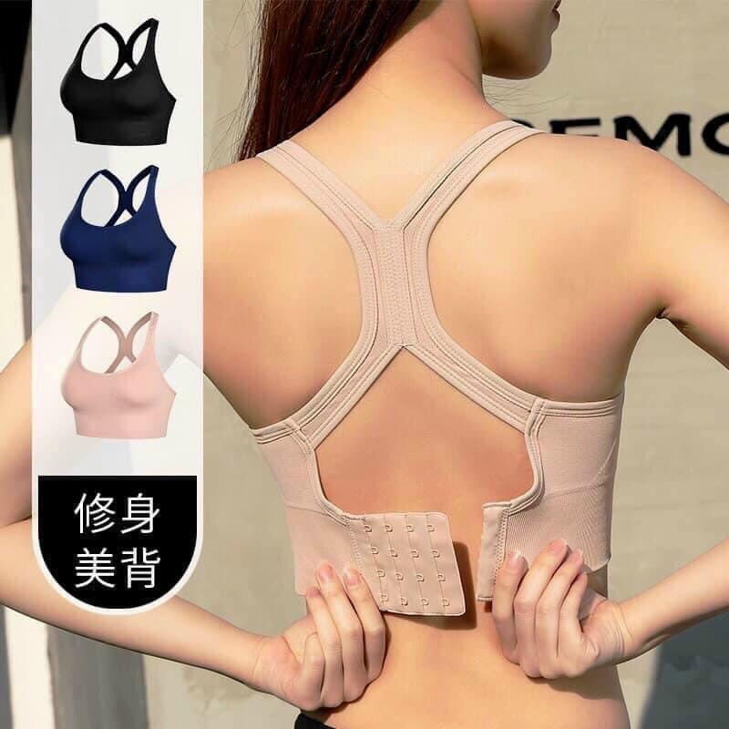 Áo Croptop Bra 385 Lót Ngực Thể Thao Nữ Tập Gym, Yoga, Ôm Sát, Định Hình Phom Ngực