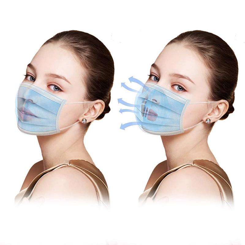 Set 5 Giá Đỡ Khẩu Trang 3d Thoáng Khí Tiện Dụng