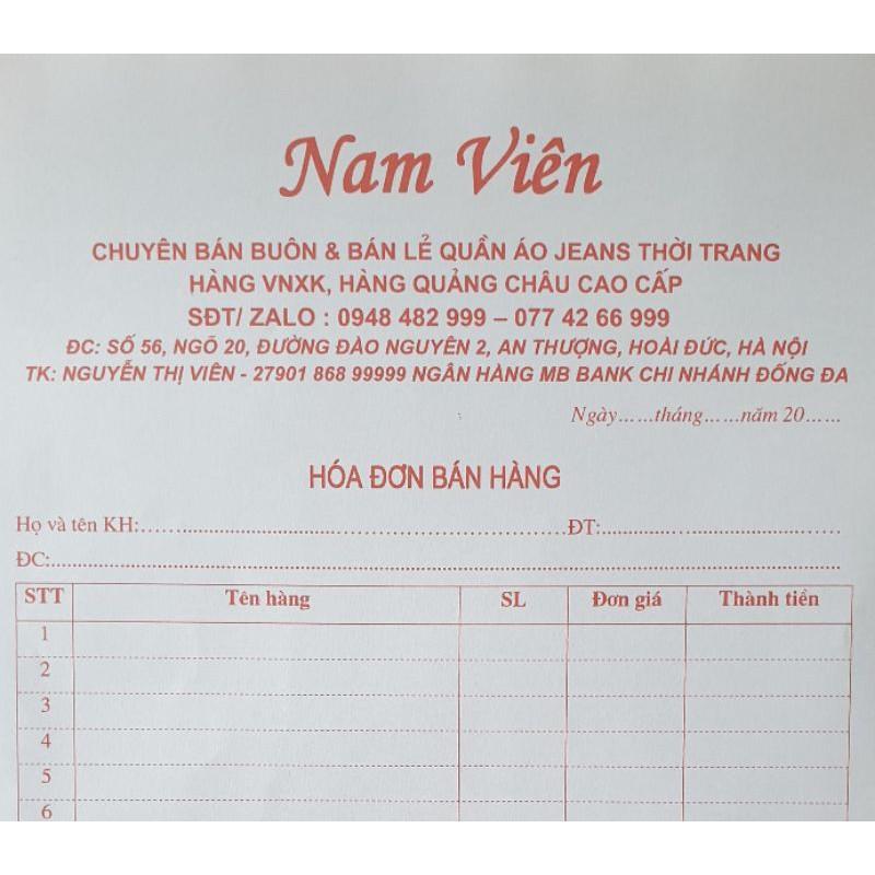 Quần Jeans Nữ Xanh Trơn Lưng Cao