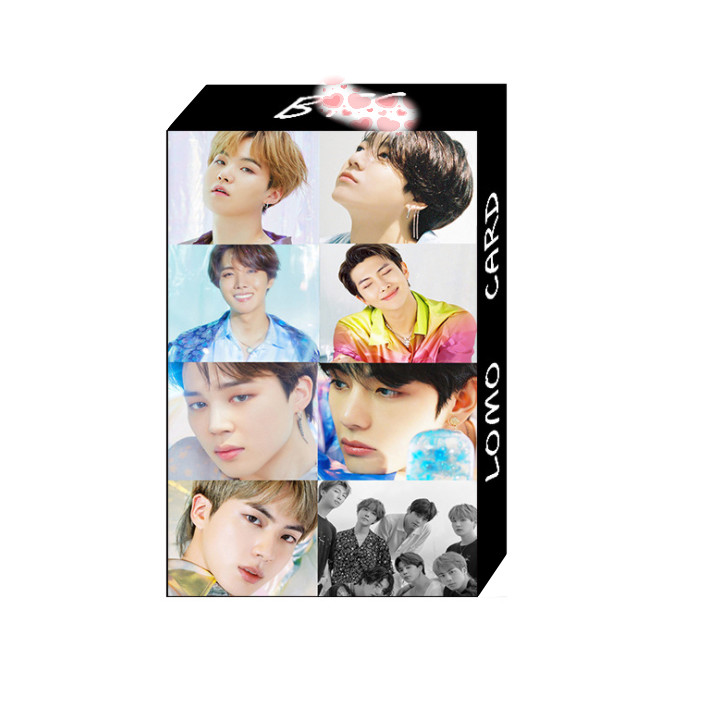 Bộ thẻ ảnh Lomo card BTS