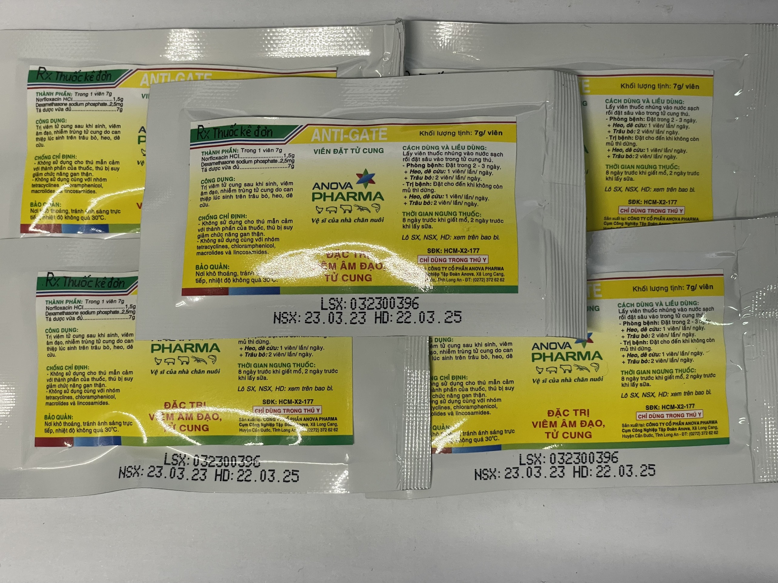 ANTI GATE 7g/VIÊN - VIÊN ĐẶT TỬ CUNG