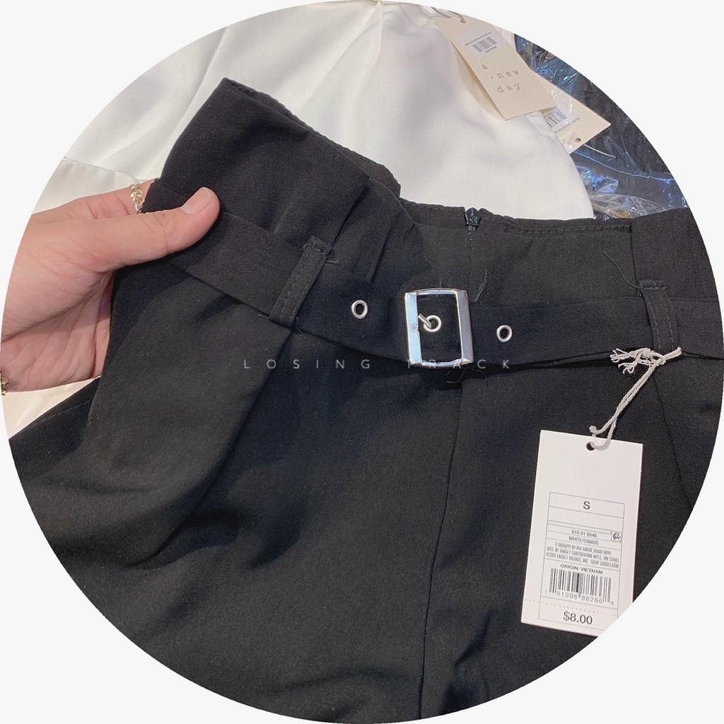 Quần short - quần đùi tuyết mua lưng cao tặng kèm thắt lưng - Q09